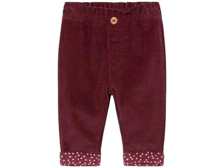 Baby corduroy broek