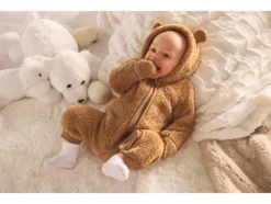 Baby fleece onesie