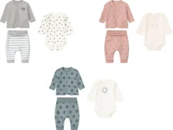 Baby meisjes / jongens cadeauset, met bio-katoen