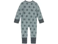 Baby meisjes / jongens slaapoverall met omkeerbaar voetdeel, met bio-katoen