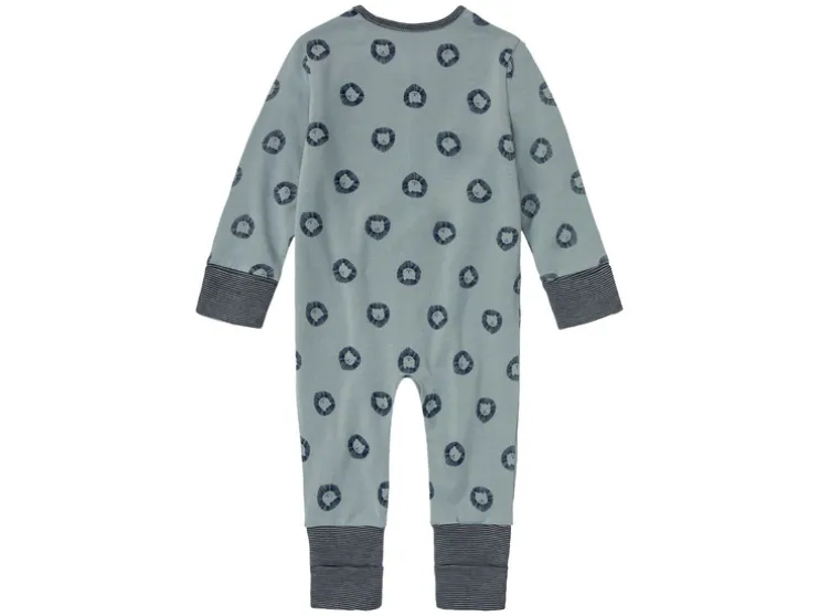 Baby meisjes / jongens slaapoverall met omkeerbaar voetdeel, met bio-katoen