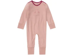 Baby meisjes / jongens slaapoverall met omkeerbaar voetdeel, met bio-katoen