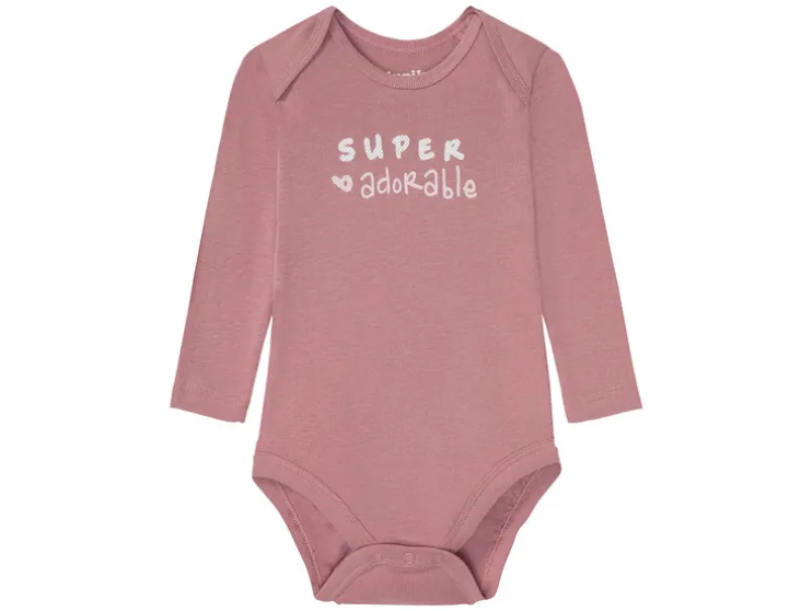 Babymeisjes rompertjes, 5 stuks, van zuivere bio-katoen