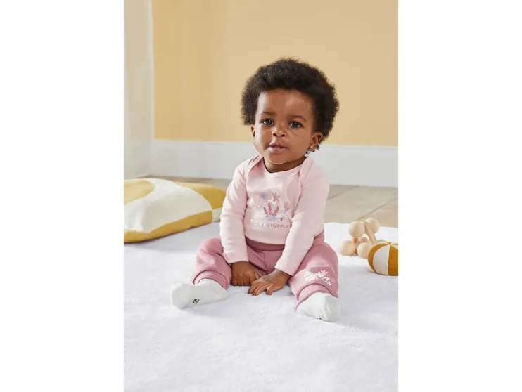 Babymeisjes rompertjes, 5 stuks, van zuivere bio-katoen