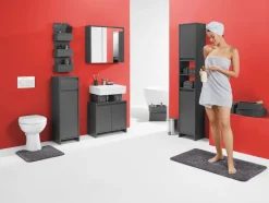 Badkamerkast met wasmand Oslo