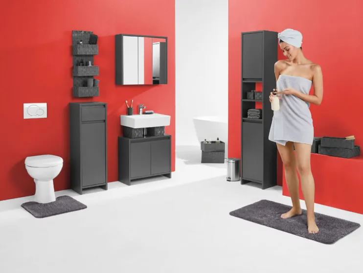 Badkamerkast met wasmand Oslo