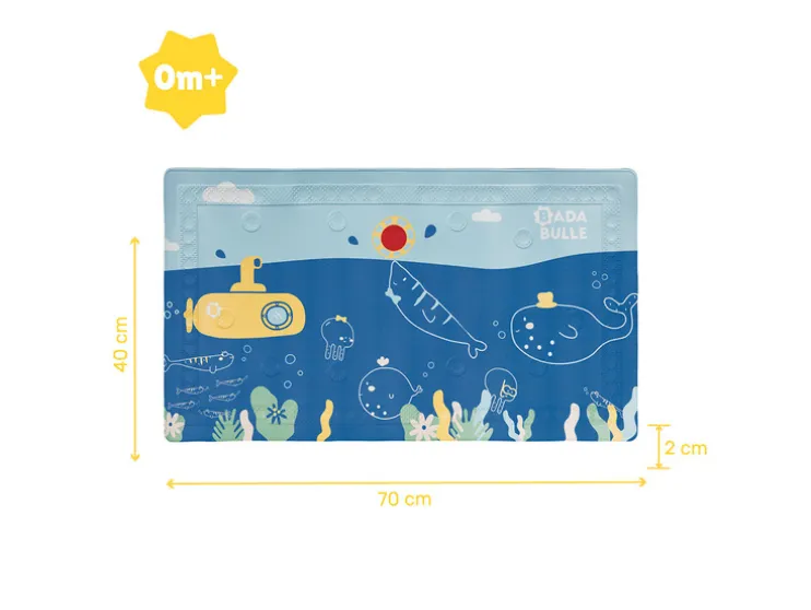 Badmat met thermometer Zeedieren