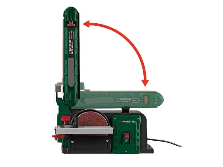 Band- en schijfschuurmachine 370 W