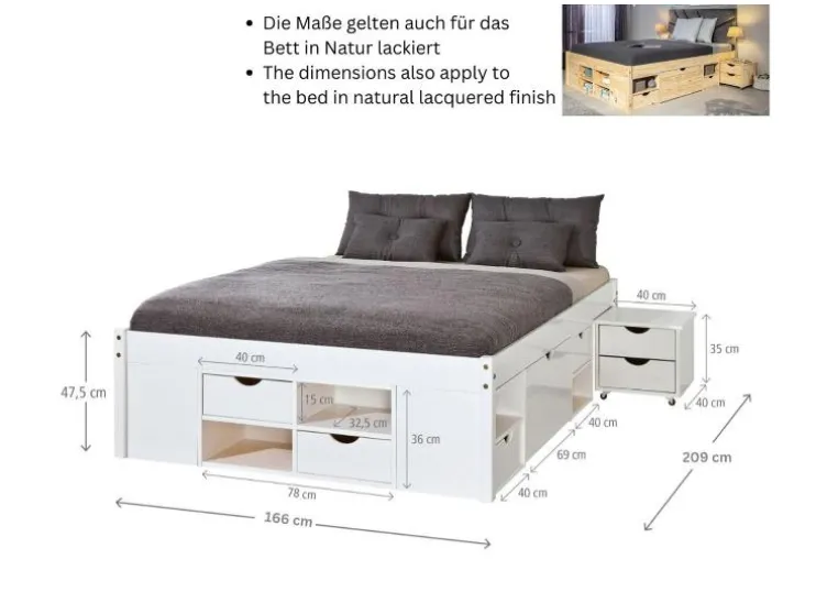 Bedframe Claas of Till