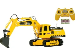 Bestuurbare graafmachine of kiepwagen