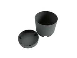 Bloempot met schotel