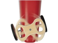 Bobby-auto, van echt hout