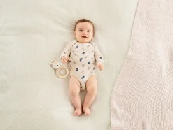 Body's voor babyjongens, set van 2, van bio-katoen