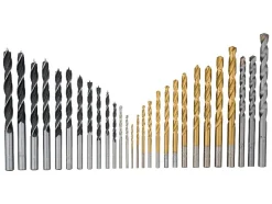 Boor-, bit- en dopsleutelset