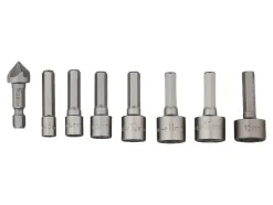 Boor-, bit- en dopsleutelset