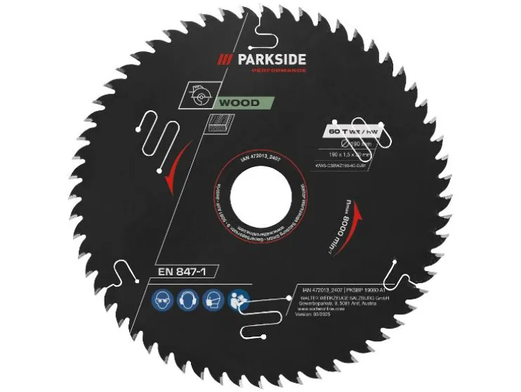 Cirkelzaagblad 190 mm