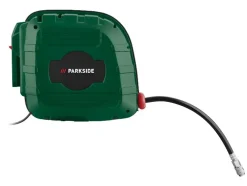 Compressor met automatische slanghaspel 1100 W