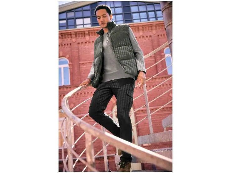 Corduroy heren bodywarmer