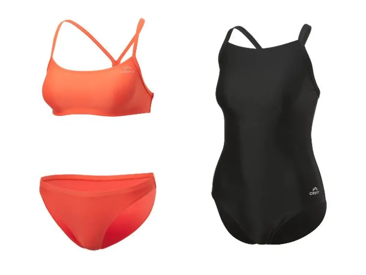 Dames badpak of bikini