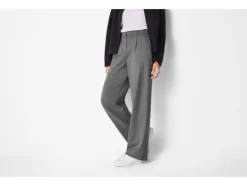 Dames flanellen broek - Wide leg