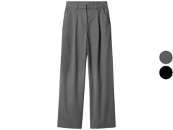 Dames flanellen broek - Wide leg