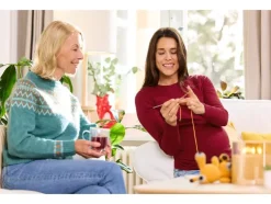 Dames grof gebreide trui