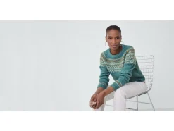 Dames grof gebreide trui