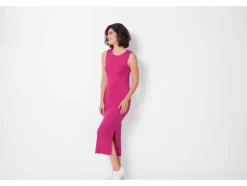 Dames jurk met ribstructuur