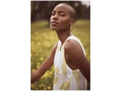 Dames jurk van linnenmix