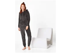 Dames pluche jumpsuit