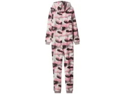 Dames pluche jumpsuit