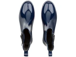 Dames regen enkellaars, met elastische zijkanten