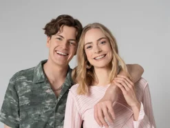 Dames shirt met lange mouwen roze