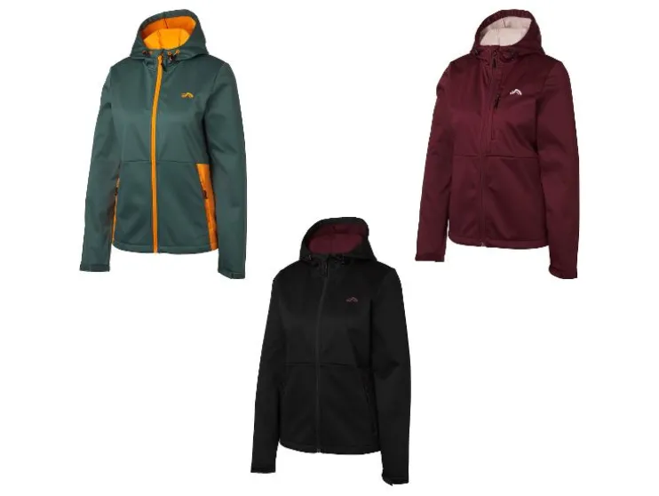 Dames softshell jas