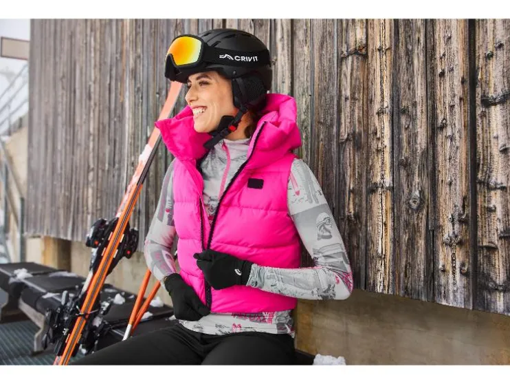 Dames softshell skibroek Glamour