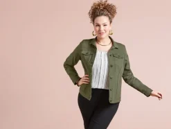 Dames spijkerjas plus size