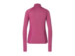 Dames sportshirt met fleecevoering