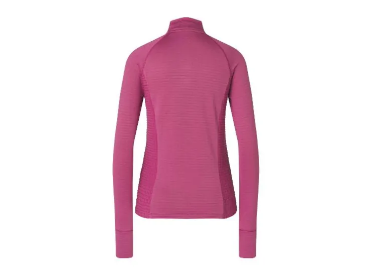 Dames sportshirt met fleecevoering