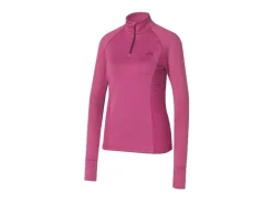 Dames sportshirt met fleecevoering