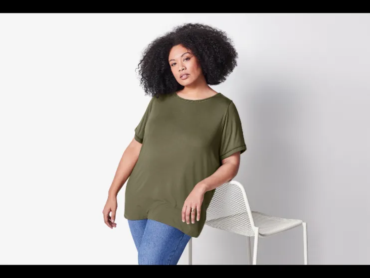 Dames T-shirt - plus size