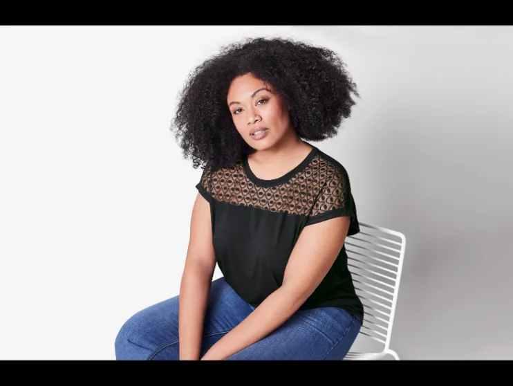 Dames T-shirt - plus size