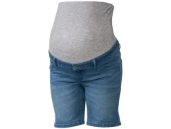 Dames zwangerschaps jeansshorts