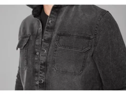 Denim heren overhemd