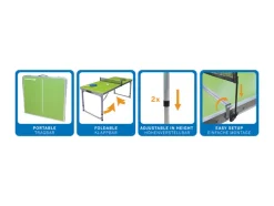 Draagbare tafeltennistafel