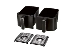 Dubbele airfryer 2x 4,35 L