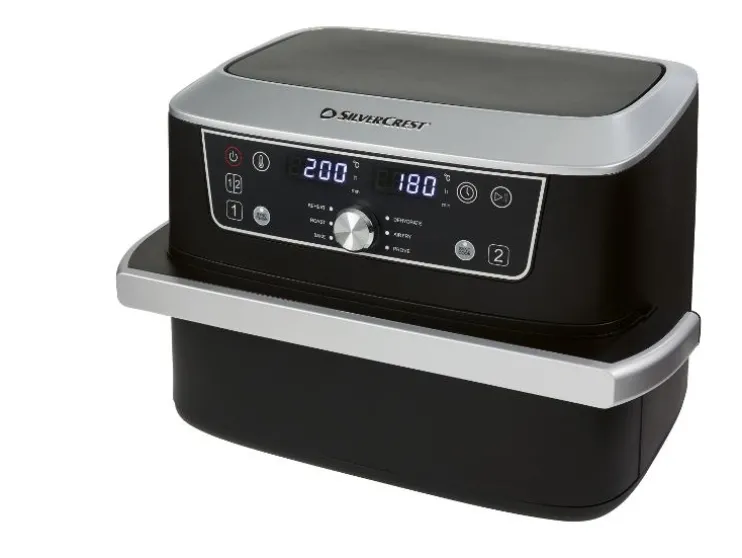 Dubbele hetelucht friteuse 11 L