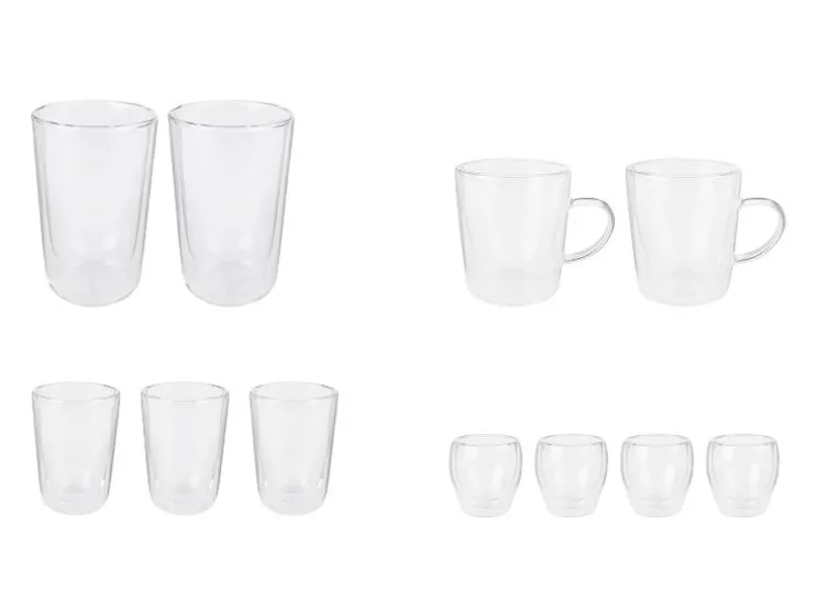 Dubbelwandige glazen