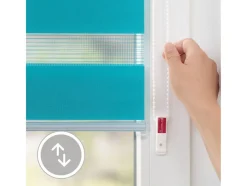 Duo rolgordijn Klemmfix