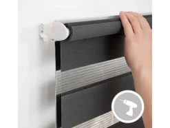 Duo rolgordijn Klemmfix