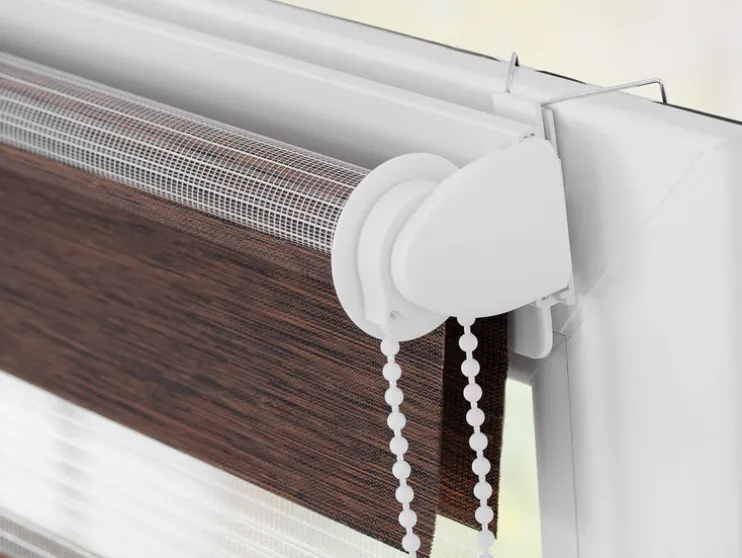 Duo rolgordijn Klemmfix